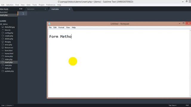 Lec10 1 Form Handling in PHP by Post Method смотреть онлайн