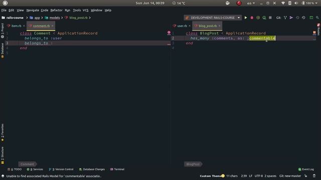 23 Rails: полиморфные ассоциации смотреть онлайн