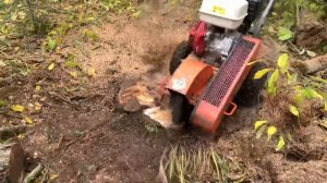 Удаление пней Дробление. Husqvarna sg 13 ,  stump grinder