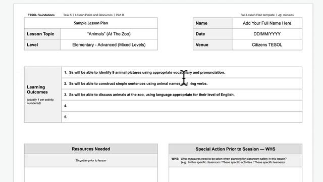 How to fill in the "Learning Outcome Number" Column - Using Templates for Lesson Planning (Part 6) смотреть онлайн