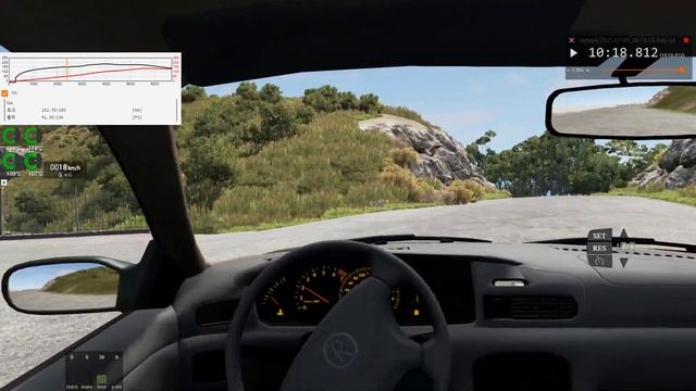 BeamNG Drive Roth Alpha 2.0MT mountain road driving смотреть онлайн