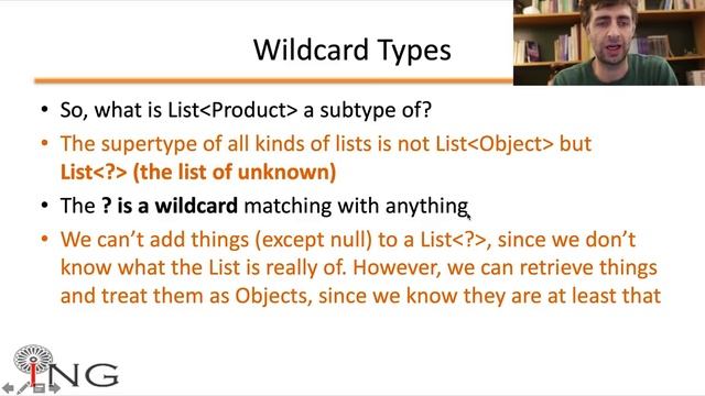 JAVA: Generics bounded wildcards (M5-E02) смотреть онлайн