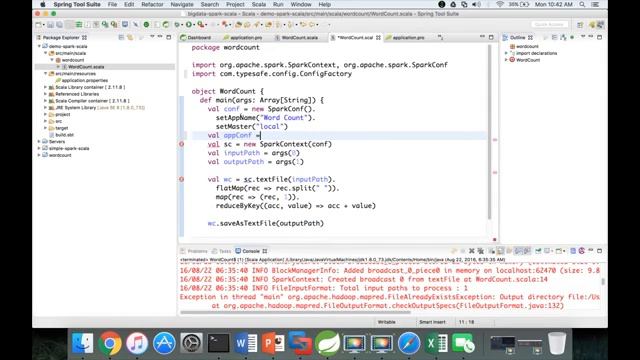 Apache Spark - Scala - Externalizing Parameters смотреть онлайн
