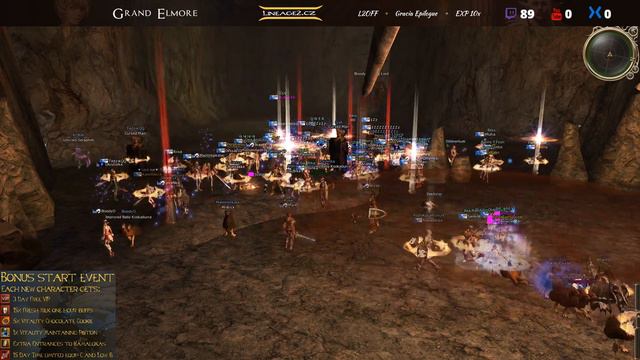 7.12.2019 ANTHARAS PVP - Lineage2.cz - Grand Elmore смотреть онлайн