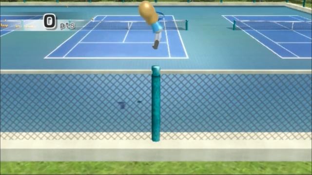 Wii Sports - Tennis Training - Returning Balls Behind Walls смотреть онлайн