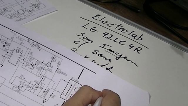 TV LG 42" tela escura! Reparo do inverter e backlight! смотреть онлайн