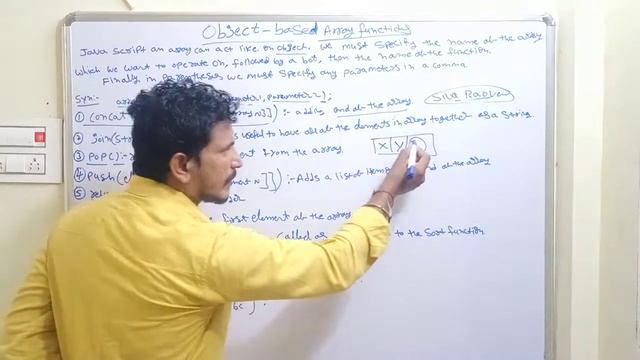 Object Based Array Functions in Java Script || Web Technology in Telugu || By Mr Sivarao смотреть онлайн