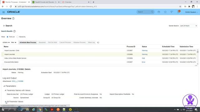 FBDI Automation with importBulkData operation of ERPIntegrationService смотреть онлайн