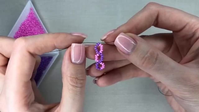 Простое Колечко ДНК ? DNA из бисера смотреть онлайн