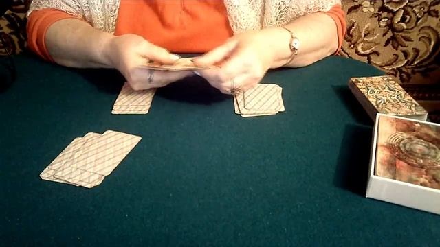 Крестовый Король. Расклад на игральной колоде. смотреть онлайн