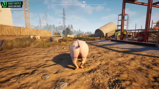 Goat Simulator 3 Pig смотреть онлайн