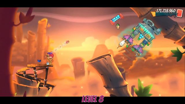 You're Too Slow! Sonic Adventure Level 6 - 10 No Chuck Or Stella | Angry Birds 2