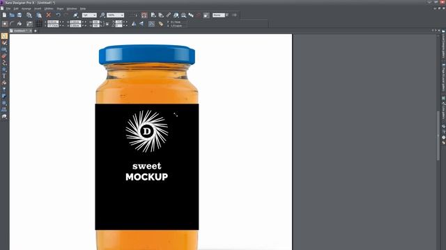 Creating Glass Jar Mockup With Custom Product. 3D modeling and Photoshop Workflow смотреть онлайн
