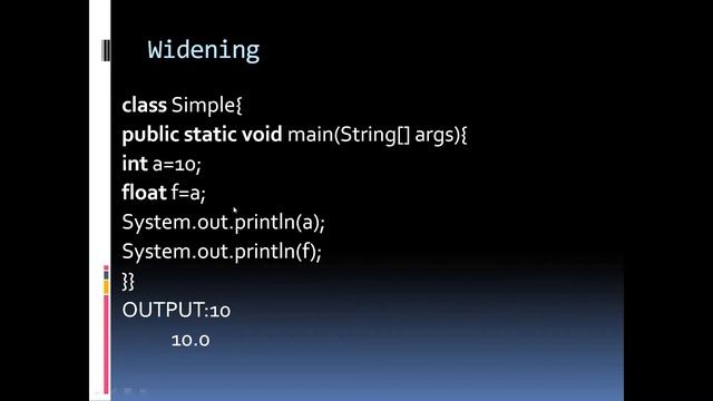 Type casting in java and programs related to it#BASICS#PROGRAMMINGJAVA#VARIABLES#TYPECASTING смотреть онлайн