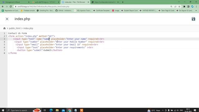 How to insert some data into database using a form using php in hindi. смотреть онлайн