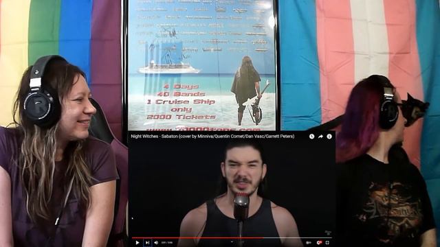 Minniva- "Night Witches" (Ft. Quentin Cornet/Dan Vasc/Garrett Peters) Reaction (Sabaton Cover) смотреть онлайн