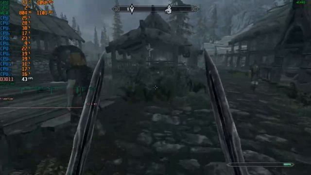 Skyrim: Special Edition on Nvidia GT 635 (720p, Lowest, no Shadows, 512x Textures mod) смотреть онлайн