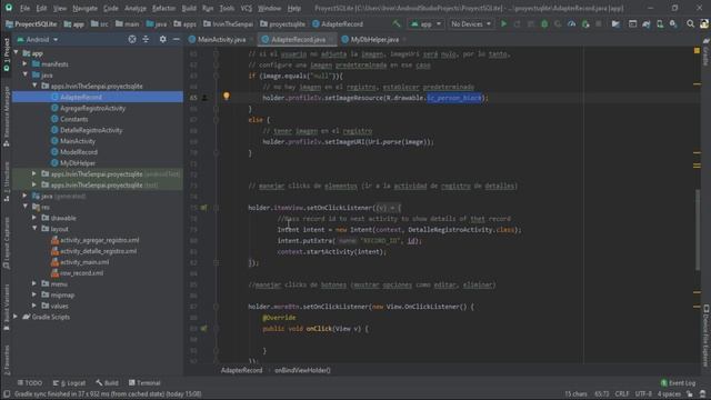 Android studio 3.6 Proyecto con SQLite - Mostrar Registros Parte2 Desde Cero смотреть онлайн