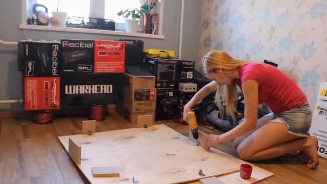 В гостях у #miss_spl :) Собираем фальшпол! смотреть онлайн
