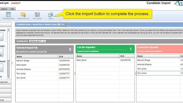 Athena MIS & RAIL - How to Import Student Loan XML Data смотреть онлайн