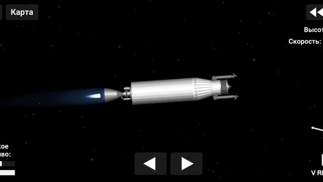 space flight simulator. спутник орбита 2 #11 смотреть онлайн