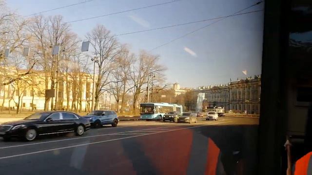 Утро 22 апреля'22 по Невскому Проспекту/здесь "жил/был" в Петербурге "дедушка Ленин"/ Дворцовый мос смотреть онлайн