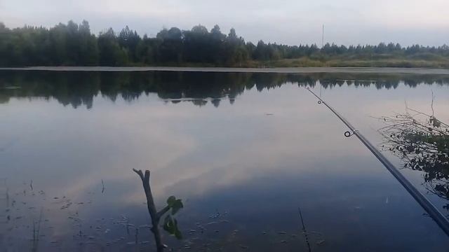Ловля гольяна на красивом озере в Сибири. смотреть онлайн