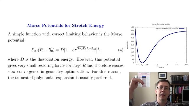 Introduction to Molecular Mechanics Part 1: Stretch, Bend, and Torsion Terms смотреть онлайн