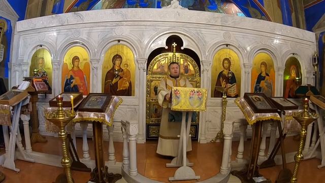 Неделя 18-я по Пятидесятнице Литургия 08-10-23 смотреть онлайн