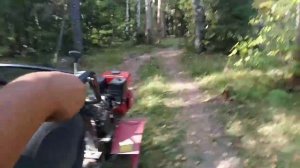 Увеличили скорость мотоблока и снова в путь
