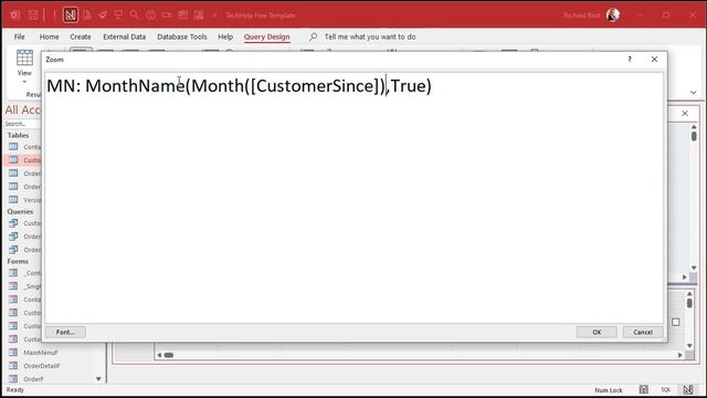 How to Sort by Month in Microsoft Access (Alphabetically and Chronologically) Using Month, MonthNam смотреть онлайн