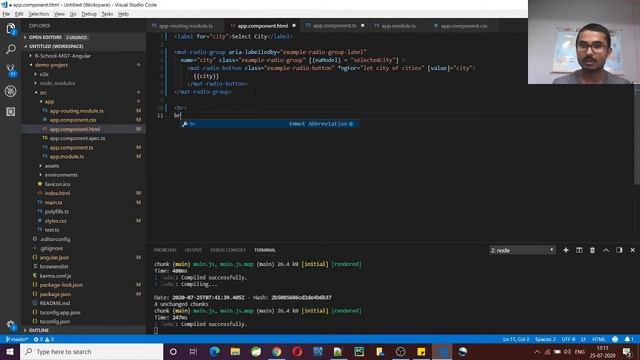 Part - 4 | Radio Button With Angular Material смотреть онлайн