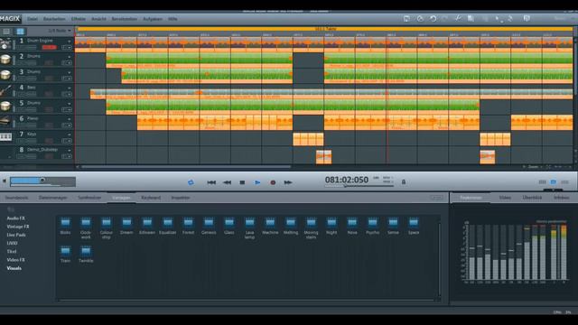 Best Drum and Bass Beat Very nice Piano Magix Music Maker MX смотреть онлайн