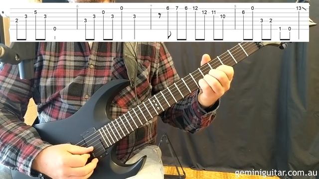 Space Rock Lesson - Harmonics & Diminished Sounds смотреть онлайн
