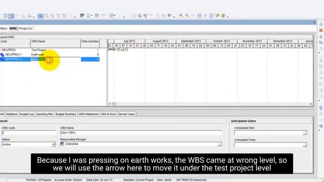 How to Create Work Breakdown Structure WBS in Primavera P6 смотреть онлайн