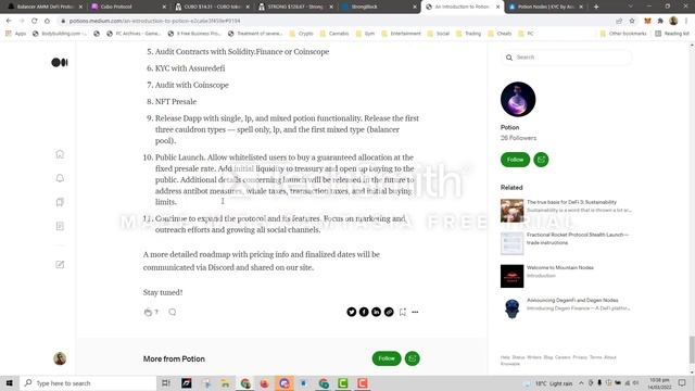 Potion Nodes - NFT Node project - Get in Early смотреть онлайн