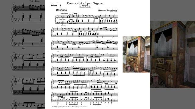 Giuseppe Gherardeschi (1759-1815): Offertorio (from: "Composizioni per Organo" Voll. 1 & 2) смотреть онлайн