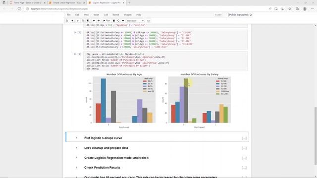 How to develop a logistic regression machine learning model | Python | Machine Learning смотреть онлайн