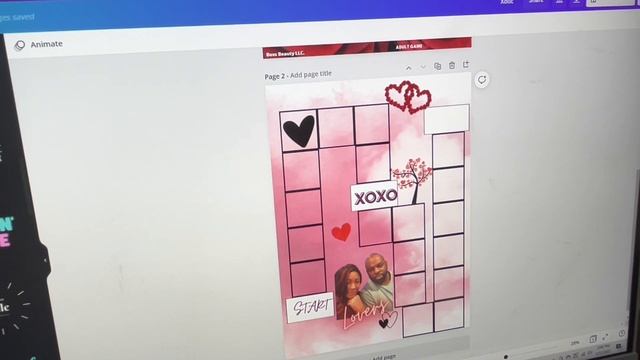 How To Create A Couples Board Game In Canva | Valentines Edition смотреть онлайн