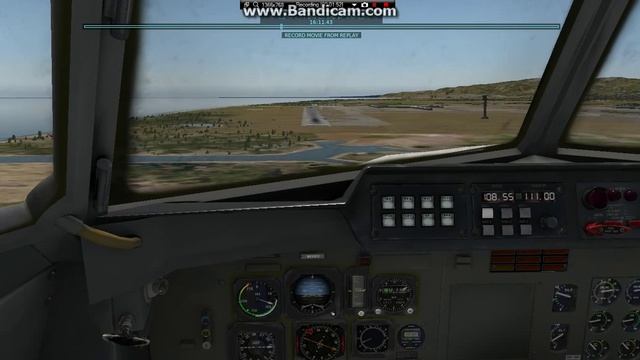 X-PLANE 10 Fokker F27 Landing at Barcelona смотреть онлайн