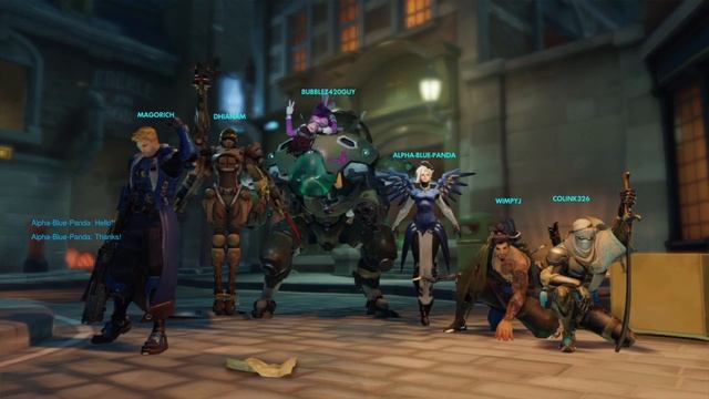 Rocket Man trophy and play of the game - Overwatch