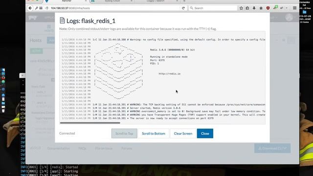 Rancher/Sysdig/Loggly Quick Demo смотреть онлайн