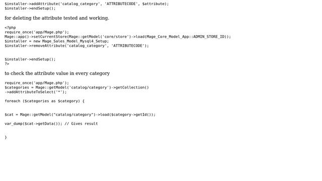 Magento: Standalone file in root to create a category attribute: (3 Solutions!!) смотреть онлайн