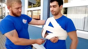 Повязка Дезо - с замедленным повтором