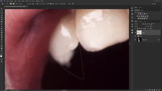 How to Make Vampire Teeth | Photoshop Manipulation Tutorial смотреть онлайн