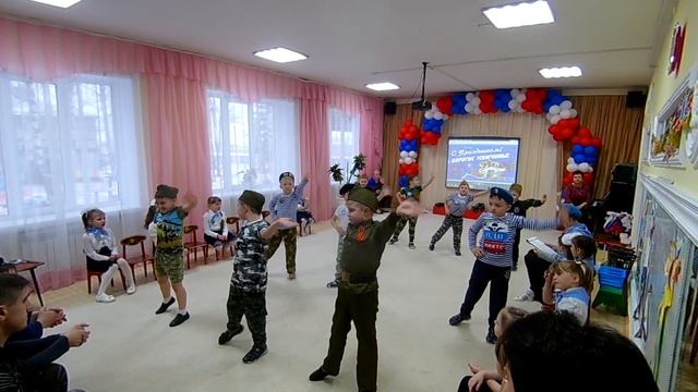 Выступление к 23-му февраля (старшая группа) 2020 смотреть онлайн
