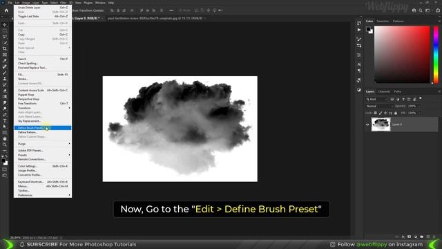 How To Make Custom Brushes in Photoshop | Photoshop Tutorial смотреть онлайн