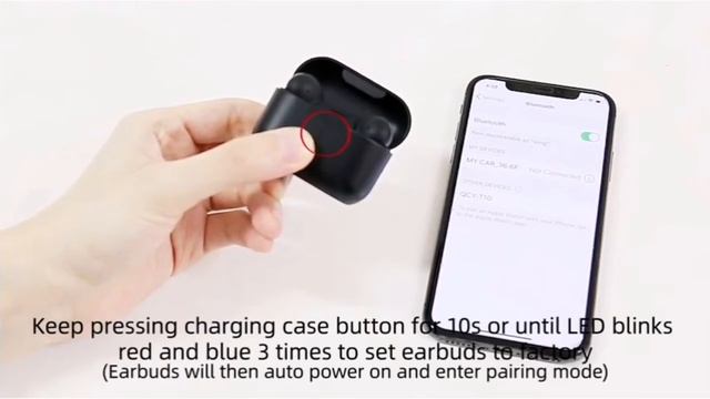 Qcy T10 Reset- How to reset qcy t10 In-ear headphones смотреть онлайн