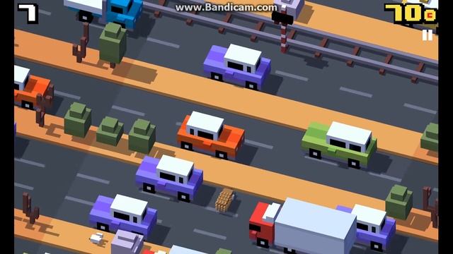 Crossy Road Gameplay | I LIKE TRAINS! смотреть онлайн