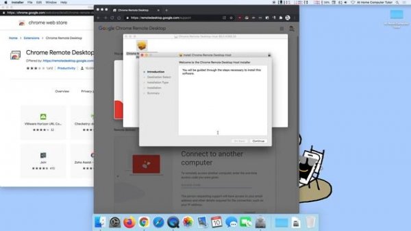 Install Chrome Remote Desktop Mac